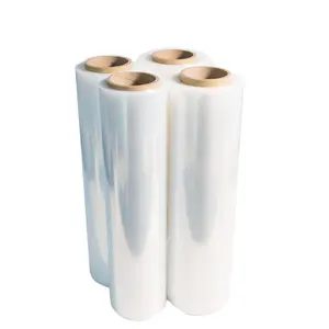 PE Stretch Film Assurance Best Wrap Roll Pallet For Packaging Stretch wrap Polyethylene Films Good quality Foil