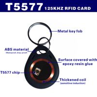 Etichette RFID Riscrivibili 125KHz T5577 Compatibili LF EM4305, Adesivi RFID Scrivibili per Controllo Accessi