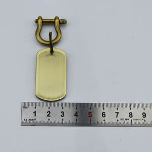 Étiquette de chien personnalisée anti-perte en alliage bronze, vente en Stock - Product Image 3