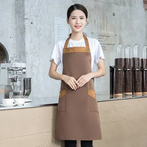 प्रॉन्स किचन शेफ कैटरिंग कैफे रेस्तरां सर्वर वेटर फूड सर्विस कुक वियर महिलाओं के लिए लंबा एप्रन