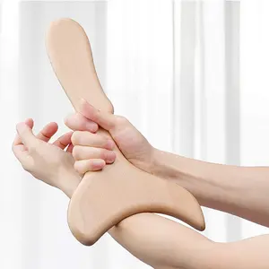 Günstige großen lymphe Entgiftung werkzeug holz gua sha kratzen massage werkzeug