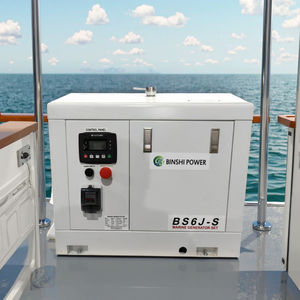 Морской дизельный генератор с водяным охлаждением 12 кВт для яхт и катеров - Product Image 1