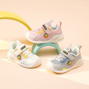 Niños pequeños niñas bebé niño descalzo niños zapatillas para correr zapatillas Casual caminar <span class=keywords><strong>tenis</strong></span> Atlético gimnasio calcetín zapatos - Product Image 1