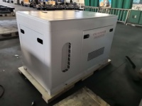 Schalldichter Tragbarer 12kW 12kVA Marine-Dieselgenerator 15kVA Professioneller Hersteller Seewassergekühlt