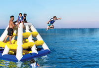 Toboggan triangle gonflable personnalisé pour parc aquatique et pyramide d'escalade, jouets pour la maison ou l'école