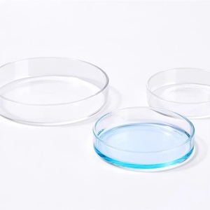 Boîtes de <span class=keywords><strong>Petri</strong></span> en verre borosilicaté à haute teneur en borosilicate, très demandées, pour la culture cellulaire ou microbienne - Product Image 5