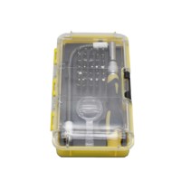 Ensemble de tournevis de précision professionnel de 34 pièces, boîte à outils en plastique, kit d'outils personnalisé, vente en gros Vde