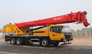 Pour les entrepreneurs en travaux de levage et les entreprises de <span class=keywords><strong>location</strong></span>, <span class=keywords><strong>grue</strong></span> sur <span class=keywords><strong>camion</strong></span> STC250C4 de haute qualité, 25T, 3 essieux, flèche principale de 35m, hauteur de levage de 43,5m - Product Image 5