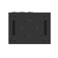 Mini PC Industrial sin Ventilador H16 I7-8250U, Servidor Integrado Mikrotik, 4 Puertos LAN I211, 4 Puertos RS232, 2 Puertos RS485, 4G Wifi, Centos