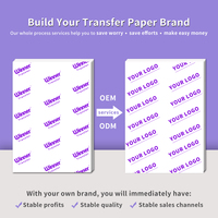 Gagnant transfert sans décoloration papier de transfert foncé Opaque multifonction 3.0 pour tissu en fibres chimiques