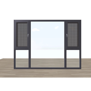Tùy Chỉnh Cách Âm Nhiệm Vụ Nặng Nề Cửa Sổ Khung Hợp Kim Nhôm Hợp Kim Cửa Sổ Cho Ngôi Nhà - Product Image 1
