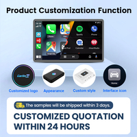 Adaptador Universal 3 en 1 para Coche con Caja de IA, Música, GPS, Video, HDMI, USB, Carplay Inalámbrico, Android Auto, Video, Caja de IA para Apple, Youtube