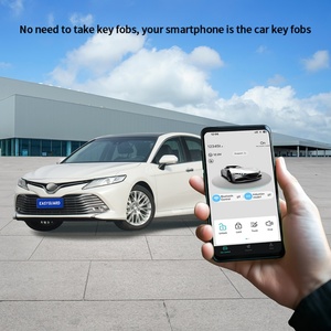 EASYGUARD Rechargeable Solar Energy Digital Smartphone Key With NFC <b>Lock</b> Unlock Fit for Cars With Factory Push Start Button - Product Image 2