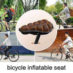 Funda de Asiento de Bicicleta 3D Suave y Cómoda, Cojín Inflable Transpirable <span class=keywords><strong>para</strong></span> Ciclismo - Product Image 6
