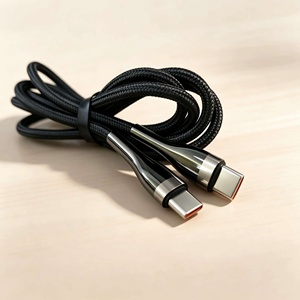 Câble de charge rapide USB C en alliage de zinc HQ 1M, charge rapide intelligente, <span class=keywords><strong>cordon</strong></span> de données 6A Type-C 3.0 3.1 pour <span class=keywords><strong>iPhone</strong></span> Android - Product Image 3