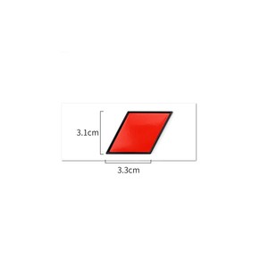Nuovo Adesivo Decorativo con Logo S Rosso per Modifica del Bagagliaio Posteriore per <span class=keywords><strong>AUDI</strong></span> SQ8 SQ7 SQ6 A3 S3 A5 - Product Image 5