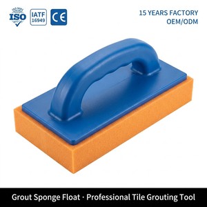 Éponge à jointer personnalisée avec logo OEM, truelle flottante, service d'emballage sous marque privée disponible, commandes en gros bienvenues pour les distributeurs mondiaux - Product Image 1