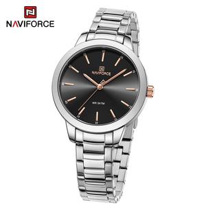 Drioshipping Simple Lady Quartz Montres Fashion Bracelet en acier inoxydable Montre-bracelet pour femmes - Product Image 5