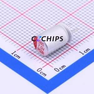 Condensador Sólido PC0I681ME090Z35CR0, Componente de Orificio Pasante (THT), D6.3xL9mm 680uF 20% 7.5V 2.5mm - Product Image 1