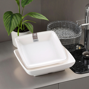 Nhà Hàng Cung Cấp Vuông Trắng Melamine Bát Bộ - Product Image 5