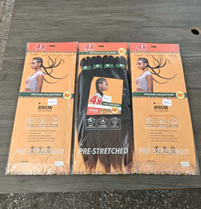 Precio <span class=keywords><strong>de</strong></span> Fábrica, <span class=keywords><strong>Cabello</strong></span> Trenzado Preestirado <span class=keywords><strong>de</strong></span> 38 Pulgadas, 4X, Aspecto Natural, Extensiones <span class=keywords><strong>de</strong></span> <span class=keywords><strong>Cabello</strong></span> Trenzado al por Mayor, Apto para Mujeres <span class=keywords><strong>de</strong></span> Todas las Edades - Product Image 2