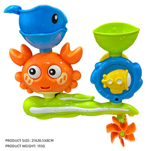 Giocattoli da bagno per bambini Set di plastica acqua granchi filatura per la balneazione all'ingrosso vasca da bagno per bambini - Product Image 6