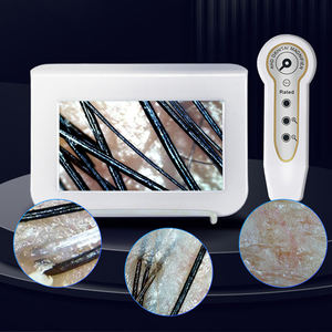 7 polegadas Scalp Detector cabelo folículos óleo umidade Tester pele Analyzer máquina Facial pele cabelo analisador máquina recarregável - Product Image 4