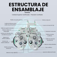 Foróptero VT-10T, el Mejor Precio en China, Equipo Oftalmológico, Instrumentos Ópticos, Probador de Visión, Cabezal de Foróptero Manual