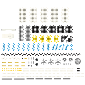 ของเล่นเสริมพัฒนาการเด็กอนุบาล ชุดประกอบหุ่นยนต์ DIY สำหรับเด็กอายุ 3-6 ปี ของเล่น STEM หุ่นยนต์โปรแกรมได้แบบเลโก้ ชุดของเล่นอิเล็กทรอนิกส์อัตโนมัติ - Product Image 5