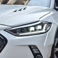 Ensemble de phares LED KGKB pour Hyundai Elantra AD 2016-2020, lentille de projecteur améliorée, feux de jour DRL, clignotants séquentiels, Plug & Play