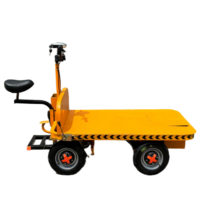 Chariot à plateau électrique silencieux 1800W 110/220V à quatre roues pour le transport de marchandises