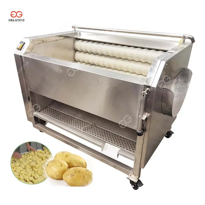 Máquina de descascar de batata de vapor cozida comercial, fabricante automático de peeling de batata, preço