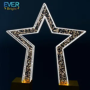 led special Arches christmas decoration light for zoo park and Children's Paradise