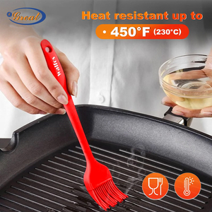 <b>Silicone</b> Oil Basting Brush Eco-Friendly Kitchen Tool for <b>Baking</b> & Pastry Cookie Mold 2024 New Design - Product Image 6