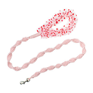 Hand-woven small and medium-sized <b>dog</b> <b>leash</b> with princess lace trim, cute cat and <b>dog</b> collar/<b>leash</b> - Product Image 1