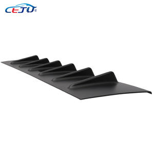 Alerón Trasero de Techo para Ventana Trasera de Coche, Negro Mate Brillante, ABS, para Mitsubishi Lancer X GSR EX <span class=keywords><strong>GT</strong></span> EVO 10 LS ES CF Sedán 2008-2019 - Product Image 5