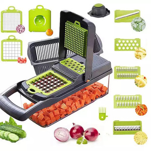 Accessoires de maison et de cuisine très vendus OEM <span class=keywords><strong>Mandoline</strong></span> 15 en 1 multifonctionnelle coupe-oignons coupe-légumes et aliments - Product Image 1