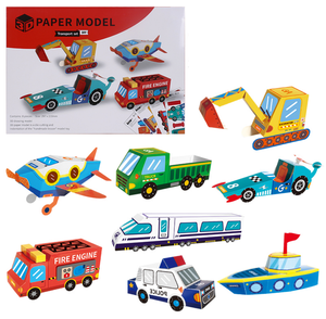 AiJH Wholesale Educational Toys <strong>Origami</strong> Paper Art <strong>Puzzle</strong> 3D Cartoon Animal Handcraft Early 3D Paper Toy Gift for Boys &amp; Girls - Product Image 1
