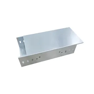 Vente en gros de gaines de câblage pré-galvanisées de 200*50 mm et toutes tailles personnalisées avec couvercle, gaines de câblage GI - Product Image 6