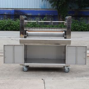 <span class=keywords><strong>Machine</strong></span> à <span class=keywords><strong>kebab</strong></span> au charbon <span class=keywords><strong>de</strong></span> <span class=keywords><strong>bois</strong></span> en acier inoxydable - Product Image 3