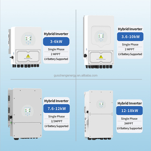 Convertisseur solaire hybride basse tension monophasé 220V pour l'UE 3/3.6/5/6/8/10/12/14/16/18kw en stock - Product Image 1