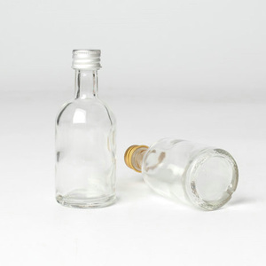 50ml Clear Liquor Glass <strong>Bottle</strong> for Beverage <strong>Mini</strong> Soda Juice Vodka Wine Alcohol Glass <strong>Bottle</strong> - Product Image 4