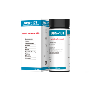 Bandelettes de test urinaire à 10 paramètres, système d'analyse d'<span class=keywords><strong>urine</strong></span> sur papier pour l'analyse des protéines, du pH et du <span class=keywords><strong>sucre</strong></span> - Product Image 1