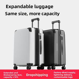 กระเ<span class=keywords><strong>ป</strong></span>๋าเดินทางผู้ชายแบบซิ<span class=keywords><strong>ป</strong></span>ขยายได้ ขนาด 20 นิ้ว ล้อลาก ABS พร้อมพอร์ต USB ทนทาน <span class=keywords><strong>ค</strong></span>วามจุขนาดใหญ่ สำหรับการเดินทาง - Product Image 5