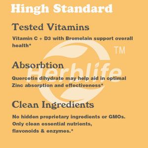 Venta Caliente OEM - Personalizable - Quercetina de Zinc 500mg con Vitamina C y Vitamina D3, Apoyo Inmunológico, Alta Potencia - Product Image 5