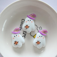 DIY Halloween Accessoires Fabrication de Bijoux Artisanat Charme Mignon Pendentif Résine Kawaii Charms Résine pour Décoration