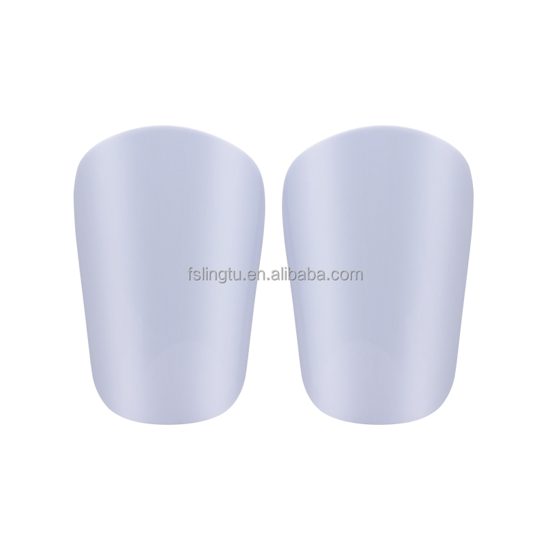 white football shin pads
