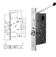 Sistema de Cerradura Electrónica para Hoteles con Tarjeta de Seguridad y Software de Gestión, Venta al Por Mayor