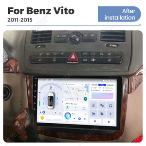 MEKEDE X30 X40 Android 15 Écran RDS AM FM <span class=keywords><strong>Lecteur</strong></span> vidéo de voiture Car-play pour Benz Vito 2011-2015 <span class=keywords><strong>Lecteur</strong></span> multimédia de voiture - Product Image 4