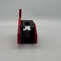 Glissière de guidage de chaîne rouge en alliage d'aluminium pour XR250 BAJA - Pièce de rechange robuste et résistante à l'usure pour protection de bras oscillant